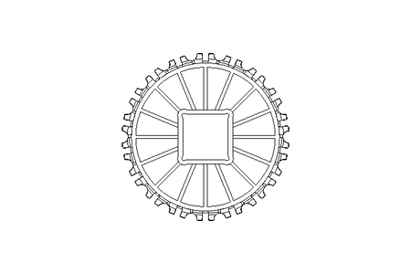 Roda de corrente 1000-18-40x40