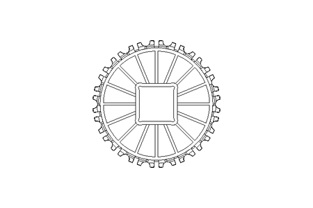 Roda de corrente 1000-18-40x40