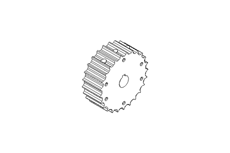 Chain sprocket Z25 H57