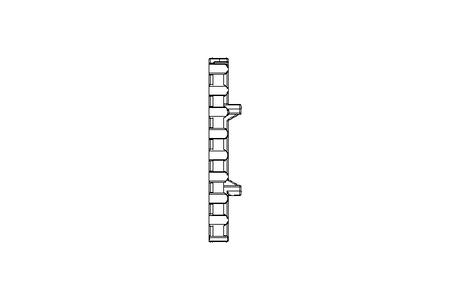 Flush-grid belt FTDP1000XLG B= 85