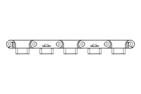 Flush-grid belt FTDP1000XLG B= 85