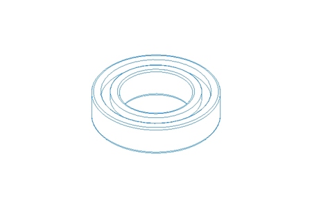 Rillenkugellager 61801 2RS 12x21x5