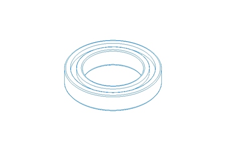 Deep groove ball bearing 6012 NR 60x95