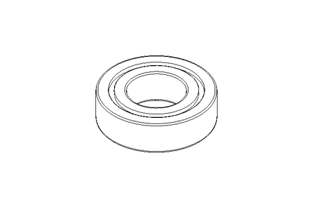 Deep groove ball bearing 4208 40x80x23