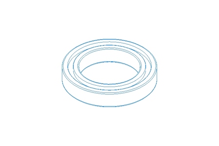 Deep groove ball bearing 6013 65x100x18