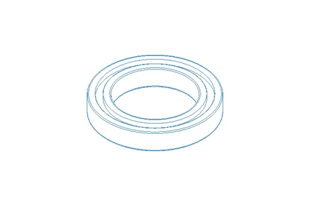 Deep groove ball bearing 6017 offen 85