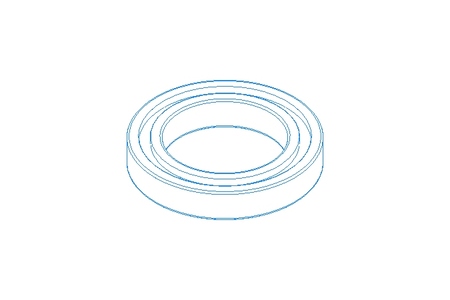 Deep groove ball bearing 6018 90x140x24