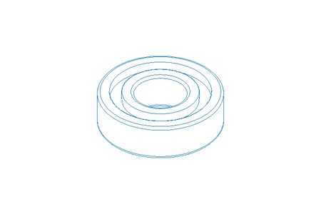 Cuscin.scanalato a sfera 6204 2RS 20x47