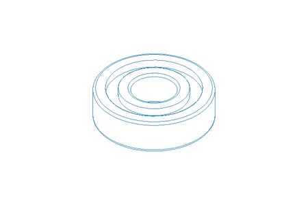 Rillenkugellager 6304 2RS1 20x52x15