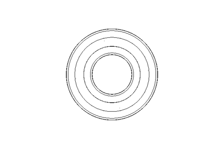 Cuscin.scanalato a sfera 6307 2RS 35x80