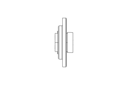 Palier-bride RME FA125.8 45x155x56,3