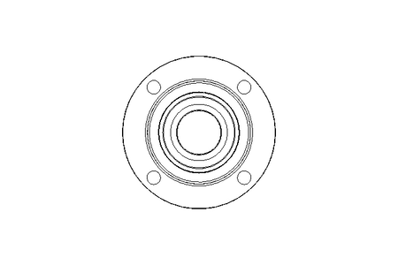 Palier-bride RME FA125.8 45x155x56,3