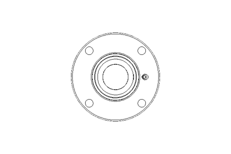 Flange bearing RME FA125.8 45x155x56.3