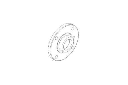 Flange bearing PME FA125.8 50x165x43.7