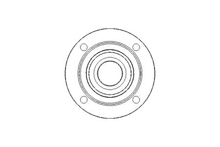 Palier-bride RME FA125.8 40x145x56,3