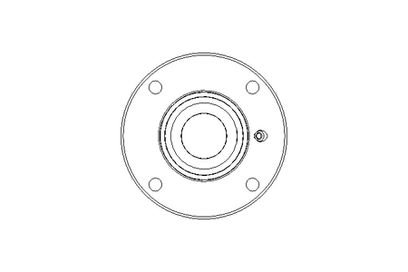 Mancal de flange RME FA125.8 40x145x56,3