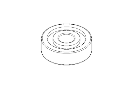 Deep groove ball bearing 625 2Z 5x16x5