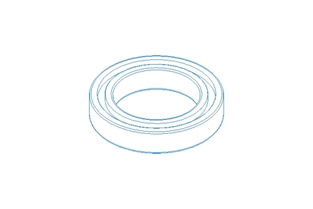 Roulem. rainuré à billes 61803 2RS 17x26