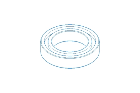 Deep groove ball bearing 61804 2RS 20x32