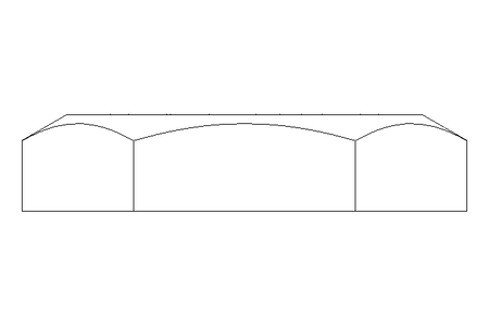 Dado per tubo B G1/2" A2 DIN431