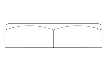 Pipe nut B G7/8-9 UNC A2 DIN431