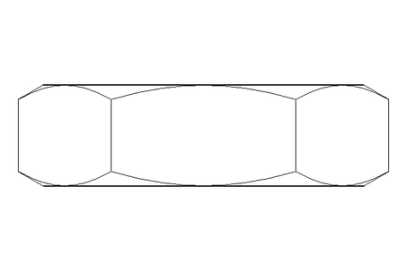 Hexagon nut M4 A2 DIN439