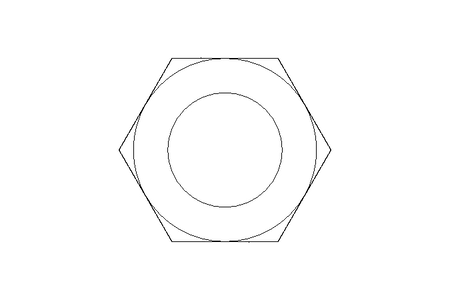 Tuerca hexagonal M24x1,5 A2 DIN439