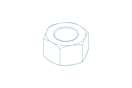 Tuerca hexagonal M12x1,5 A4 DIN934