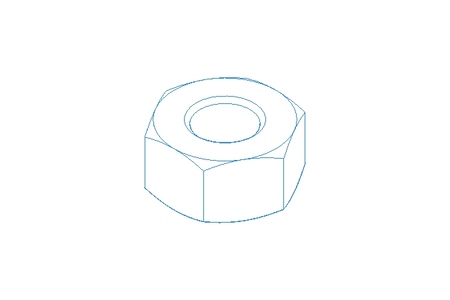 Écrou hexagonal M6 St-Zn DIN934