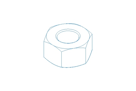 Hexagon nut M8 A2 DIN934