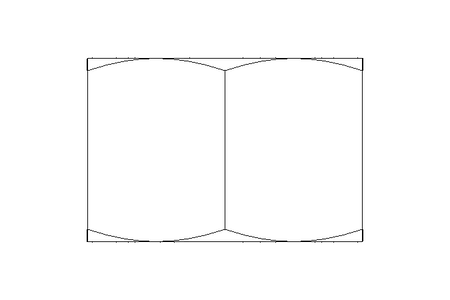 Hexagon nut M12x1 A2 DIN934