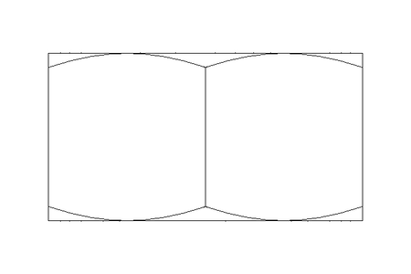 Dado esagonale M20x1,5 St-Zn DIN934