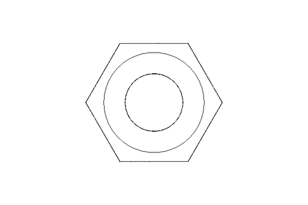 Hexagon nut M6 St-Zn DIN980