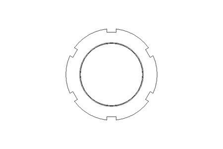 Гайка с пазом M70x1,5 ST DIN1804