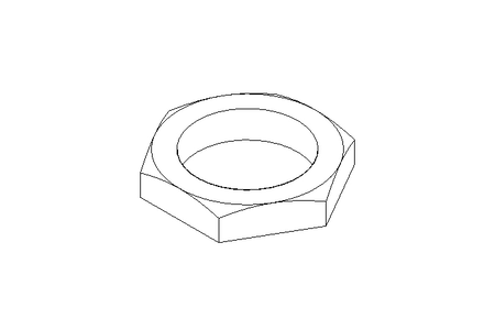 Contre-écrou P4 G11/4" GJM-Zn EN10242