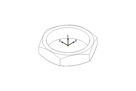 Contraporca M20x1,5 ST