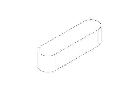 Passfeder DIN6885-1 A 20x5x5 1.4571