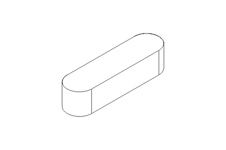 Clavette DIN6885-1 A 30x8x7 1.0503+CR