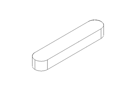 Chaveta DIN6885-1 A 63x12x8 1.4571