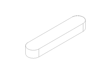 Passfeder DIN6885-1 A 80x16x10 1.4571