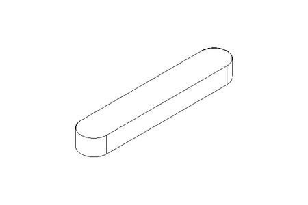 Linguetta di aggiustamen. DIN6885-1 A