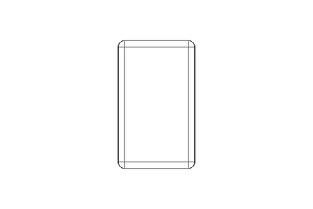 Passfeder DIN6885-1 B 10x6x6 1.0503+CR