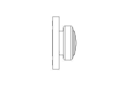 Combined bearing with plate