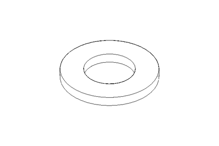 Unterlegscheibe 8,4x17x1,7 PA DIN125