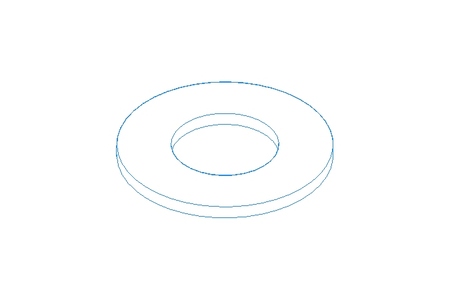 Shim washer 4x8x0.5 St DIN988