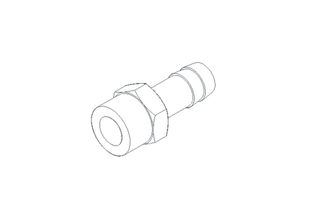 Schlauchtülle G 1/2" LW 13 Ms