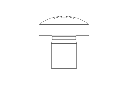 Fillister head screw M6x8 ISO7045