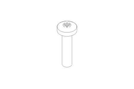 Fillister head screw M5x21 A2 ISO7045