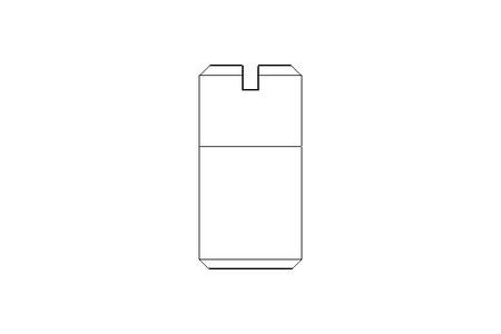 Vis sans tête M10x20 A2 DIN427