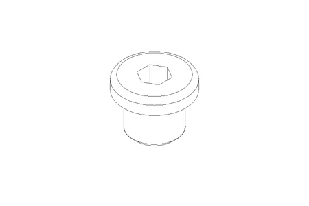 Screw plug G1/8A Ms DIN 908